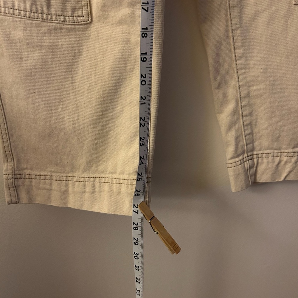 Old Navy Cream Straight Leg Pants
